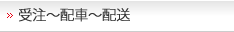 受注～配車～配送